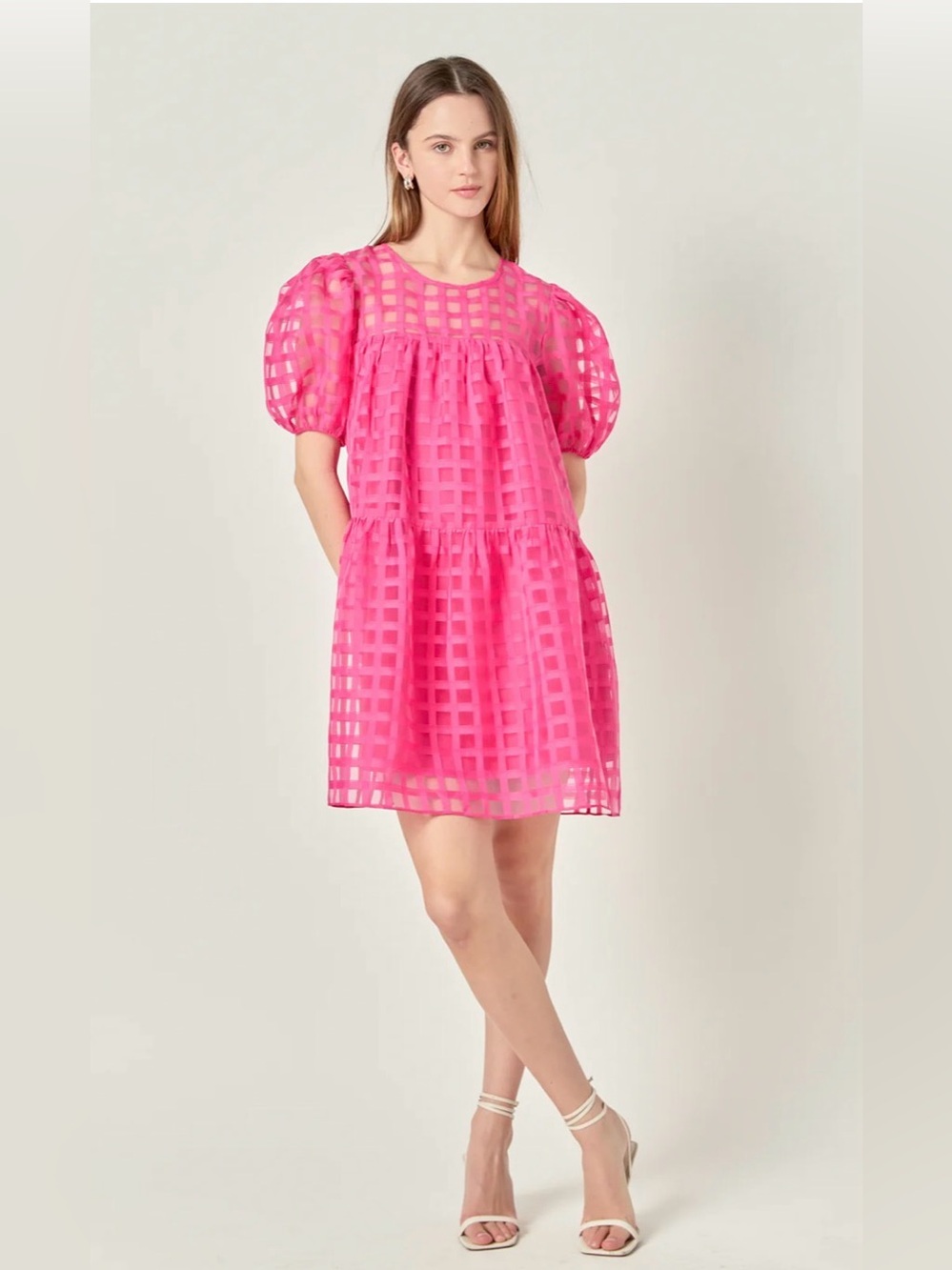 English Factory pink dress